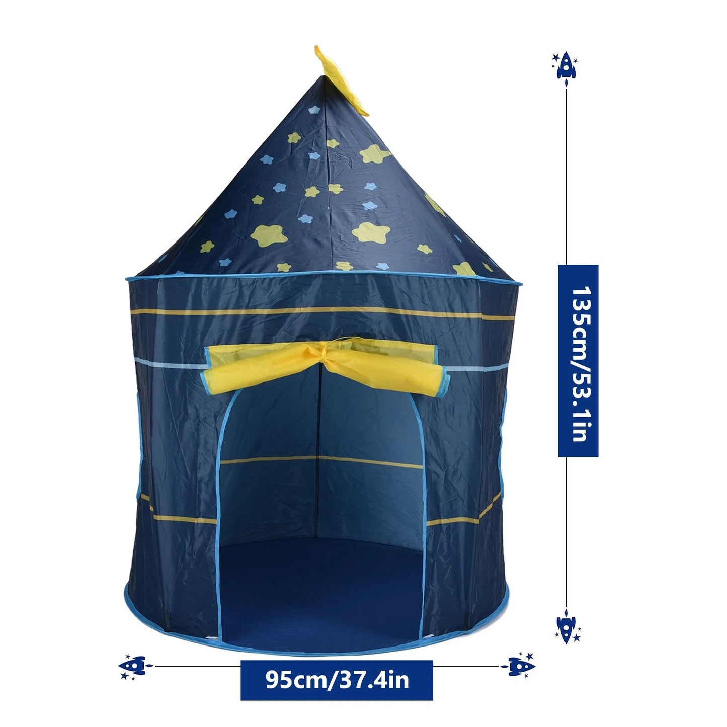 Baby Tent Pop up Play Tent Indoor Outdoor Portable Foldable Princess Castle Play Tent Birthday Gifts for Toddler