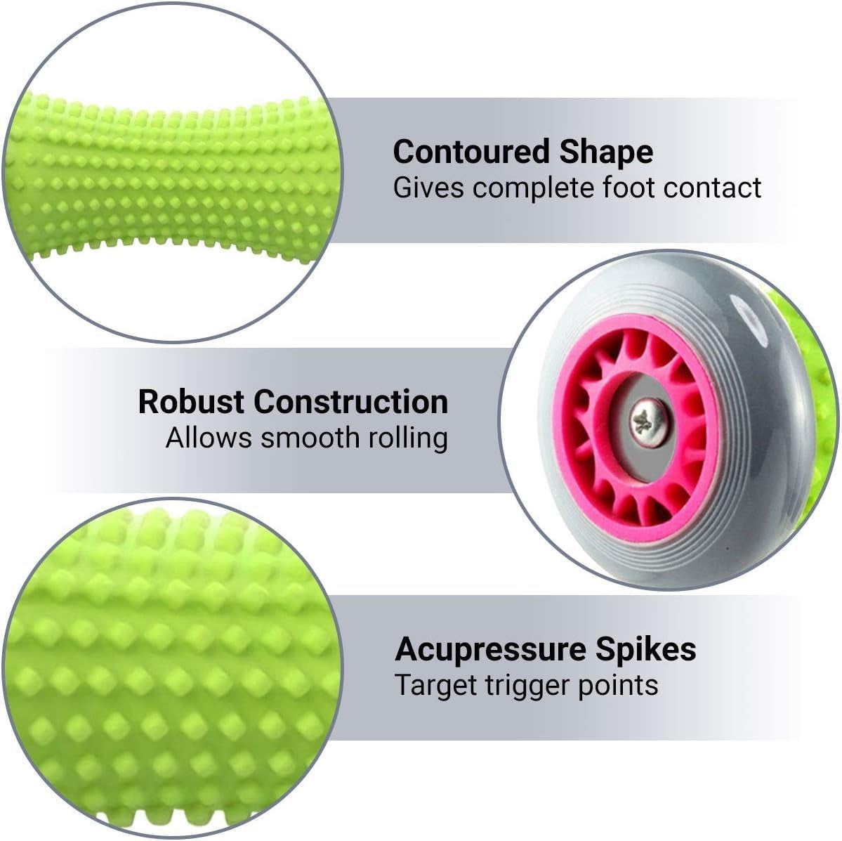 Foot Roller Massage Ball/Plantar Fasciitis Foot Recovery for Relief Plantar Fasciitis and Reflexology Massager
