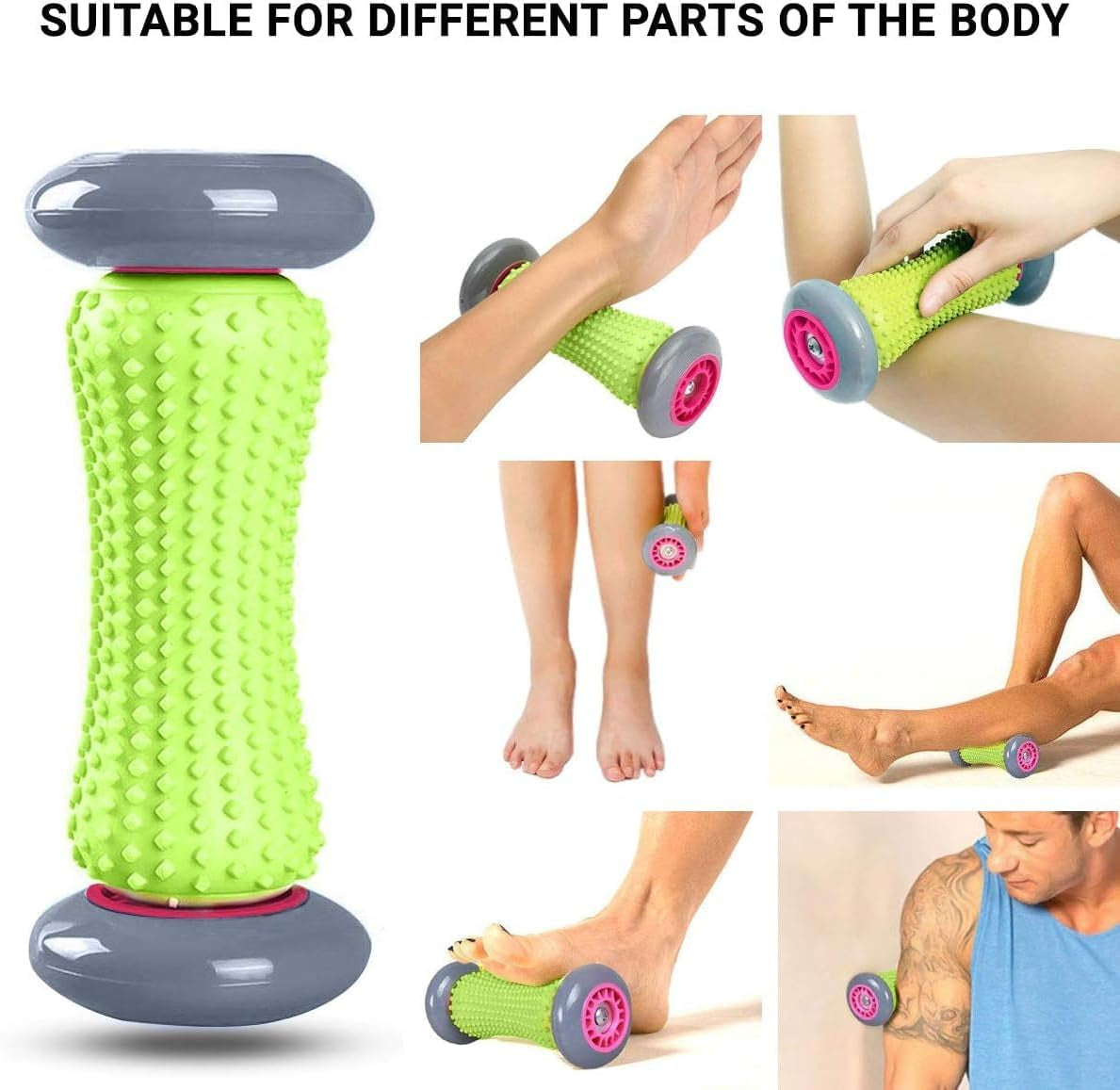 Foot Roller Massage Ball/Plantar Fasciitis Foot Recovery for Relief Plantar Fasciitis and Reflexology Massager