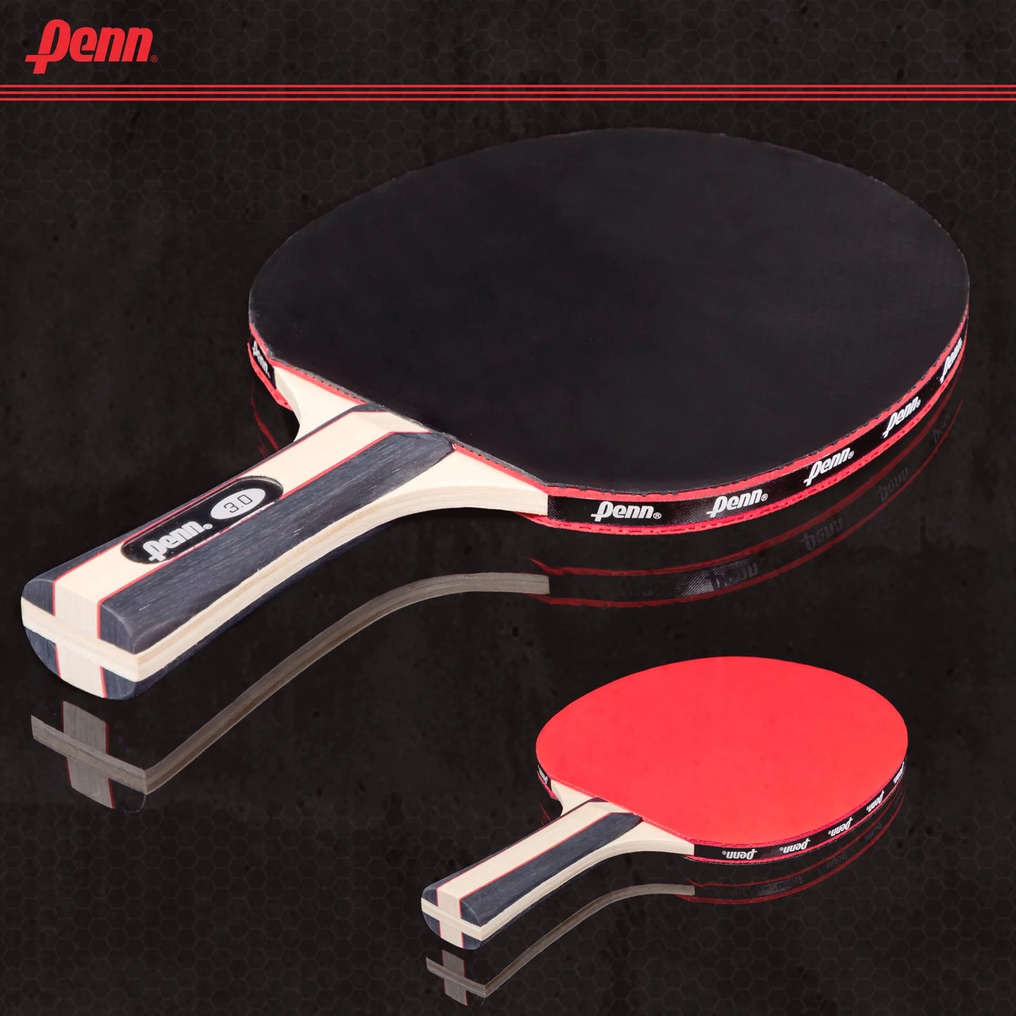 3.0 Table Tennis Paddle - New Recreational Ping Pong Paddle