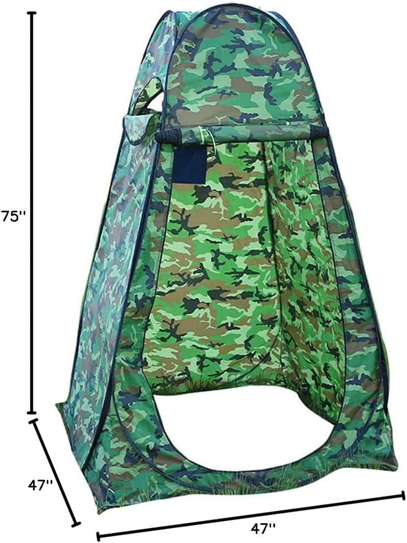 6 FT Portable Changing Tent Camping Shower Tent Privacy Shelter Toilet Dressing Fishing Bathing Storage Room for Outdoor Beach Park