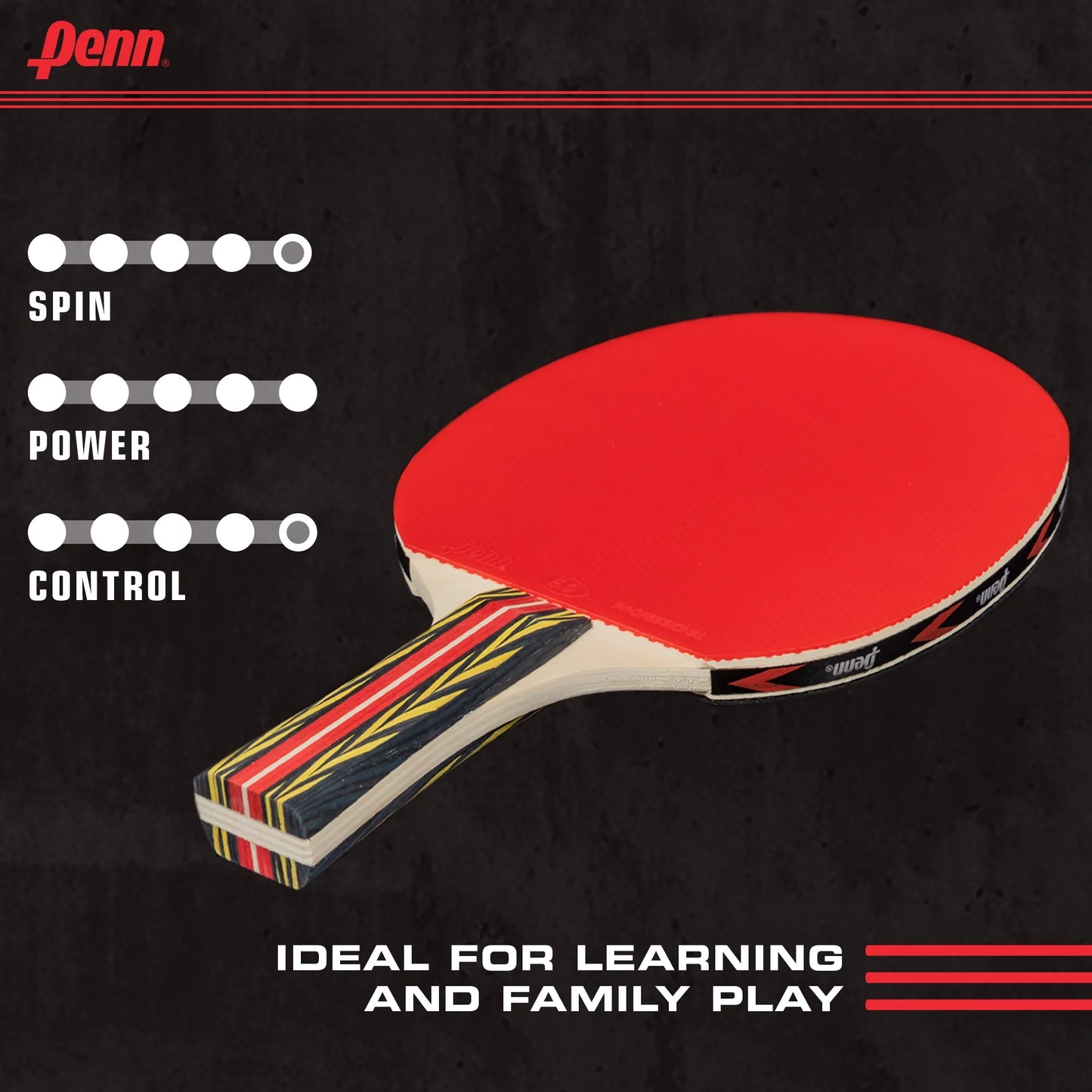 3.0 Table Tennis Paddle - New Recreational Ping Pong Paddle