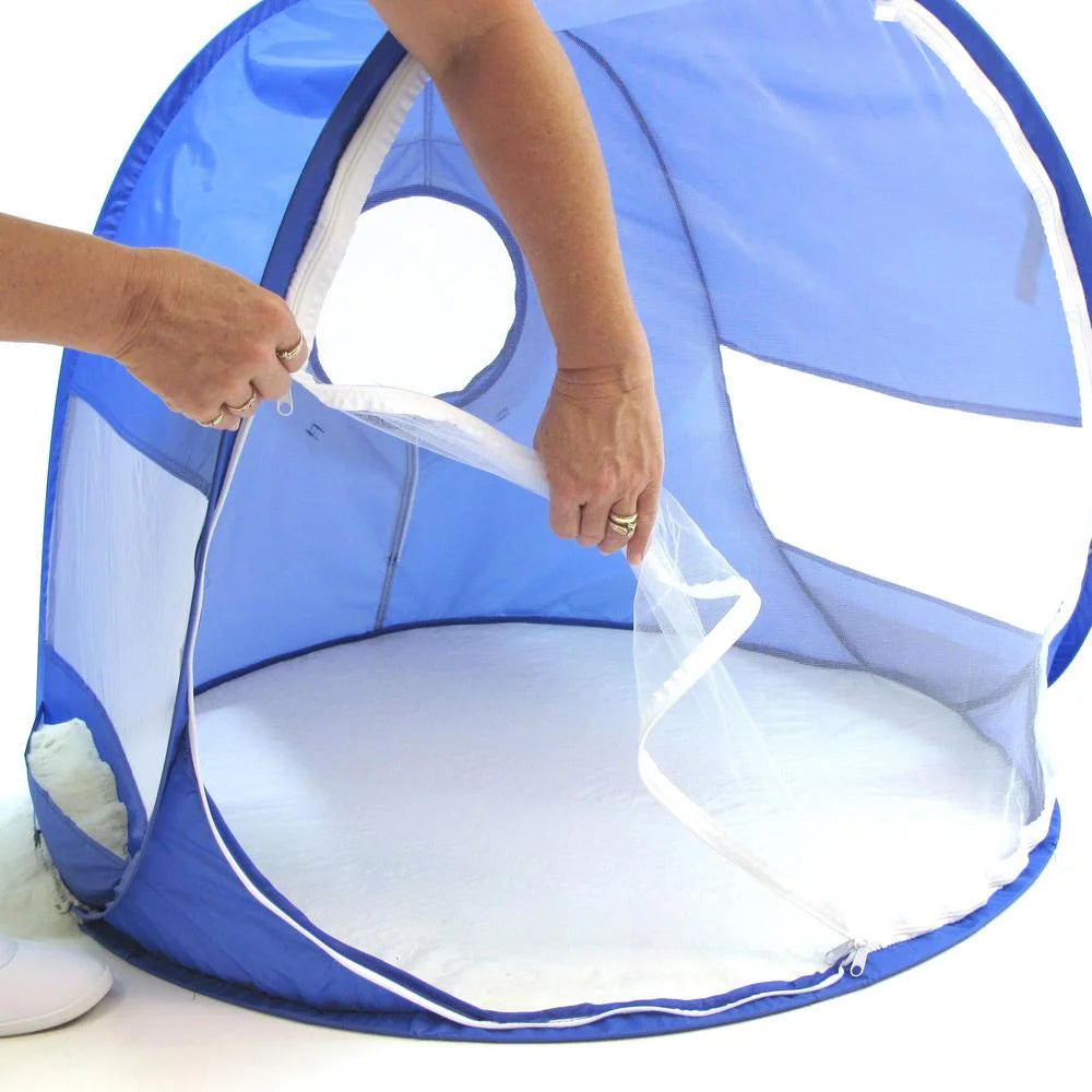 ® Pop up Shade Dome Tent, One Room, Blue Color, 39Lx37Wx29H, 2 Pounds