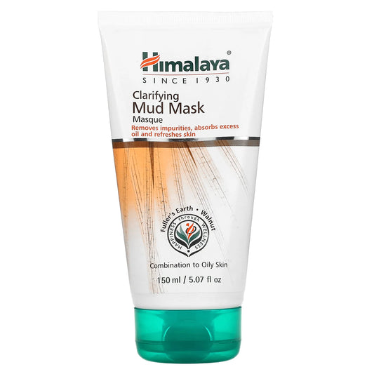 Clarifying Mud Mask for Purifying, Cleaning, & to Hydrate & Rejuvenate Tired Skin, 5.07 Oz
