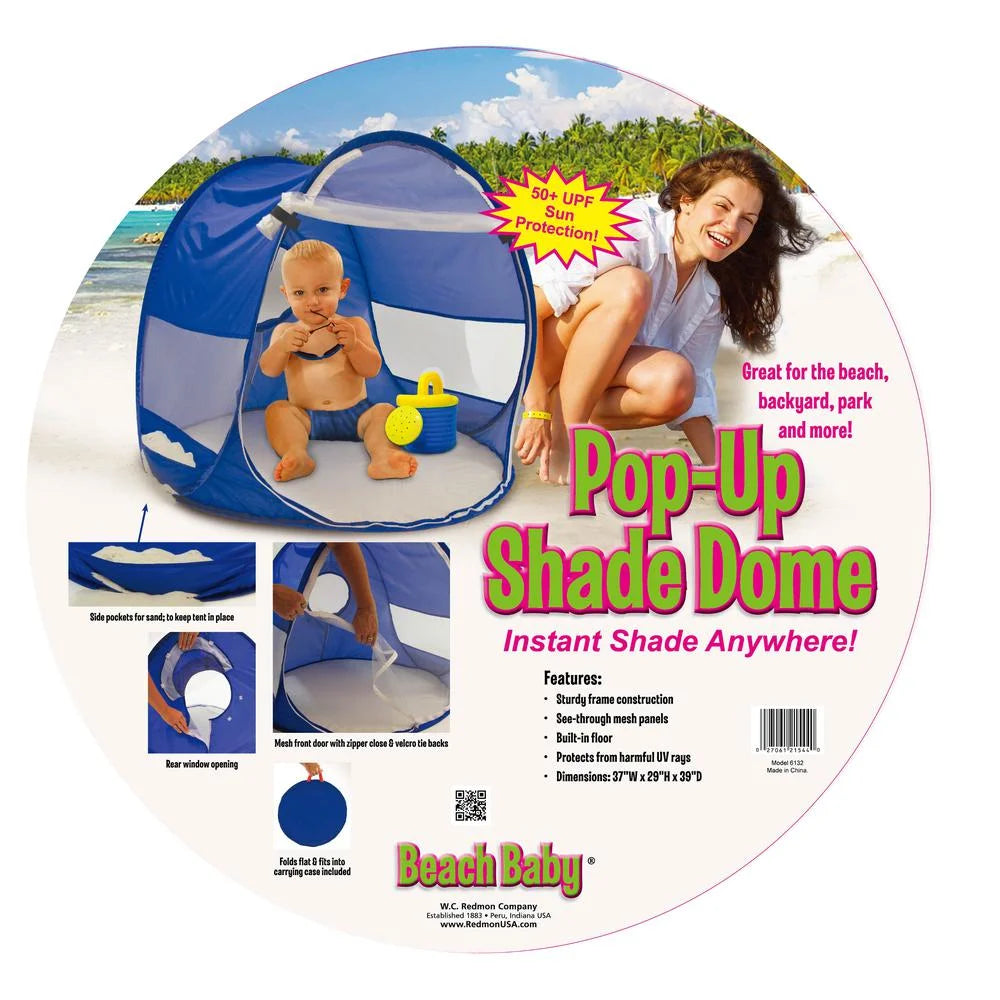 ® Pop up Shade Dome Tent, One Room, Blue Color, 39Lx37Wx29H, 2 Pounds
