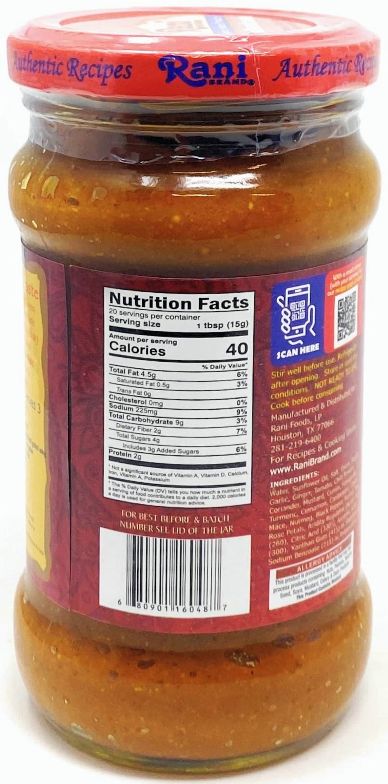 Rani Kashmiri Masala Curry Paste 10.5Oz (300G) Glass Jar ~ All Natural | NON-GMO | Vegan | Gluten Free | Indian Origin, Cooking Spice Paste