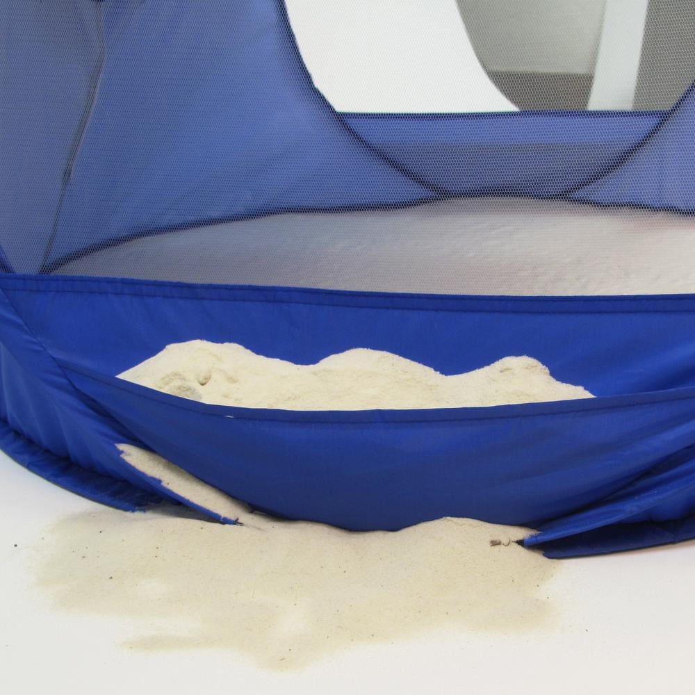 ® Pop up Shade Dome Tent, One Room, Blue Color, 39Lx37Wx29H, 2 Pounds