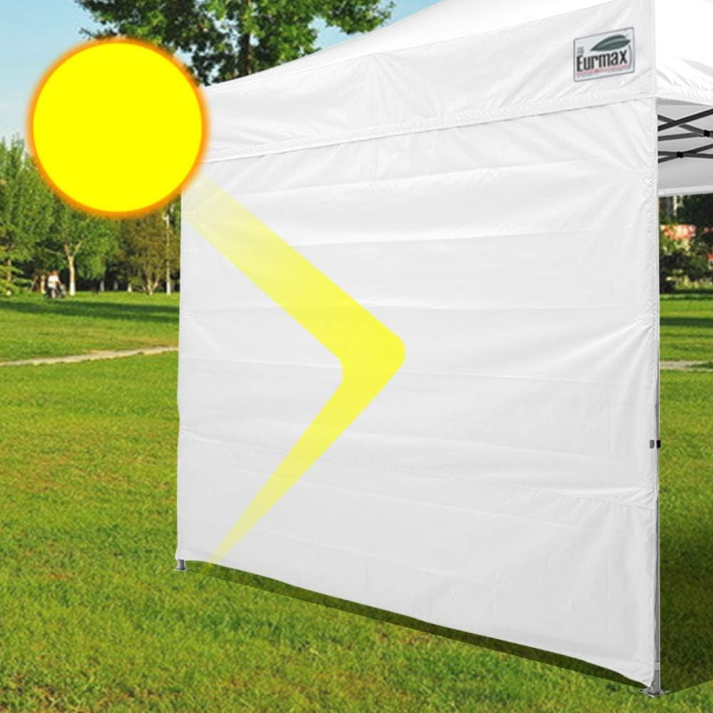 USA Instant Canopy Sunwall Tent Sidewalls for 10X10 Pop up Canopy Tent,1 Pack Sidewall Only (Burgundy)