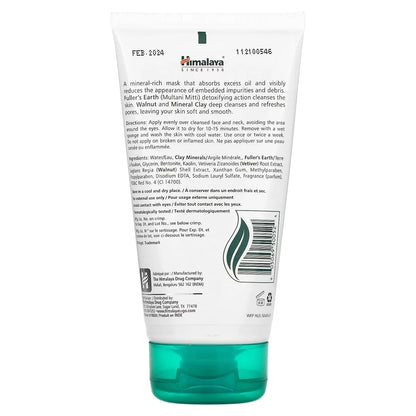 Clarifying Mud Mask for Purifying, Cleaning, & to Hydrate & Rejuvenate Tired Skin, 5.07 Oz