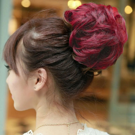 Synthetic Hair Bun Extensions Messy Hair Scrunchies Hair Pieces for Women Hair Donut Updo Ponytail