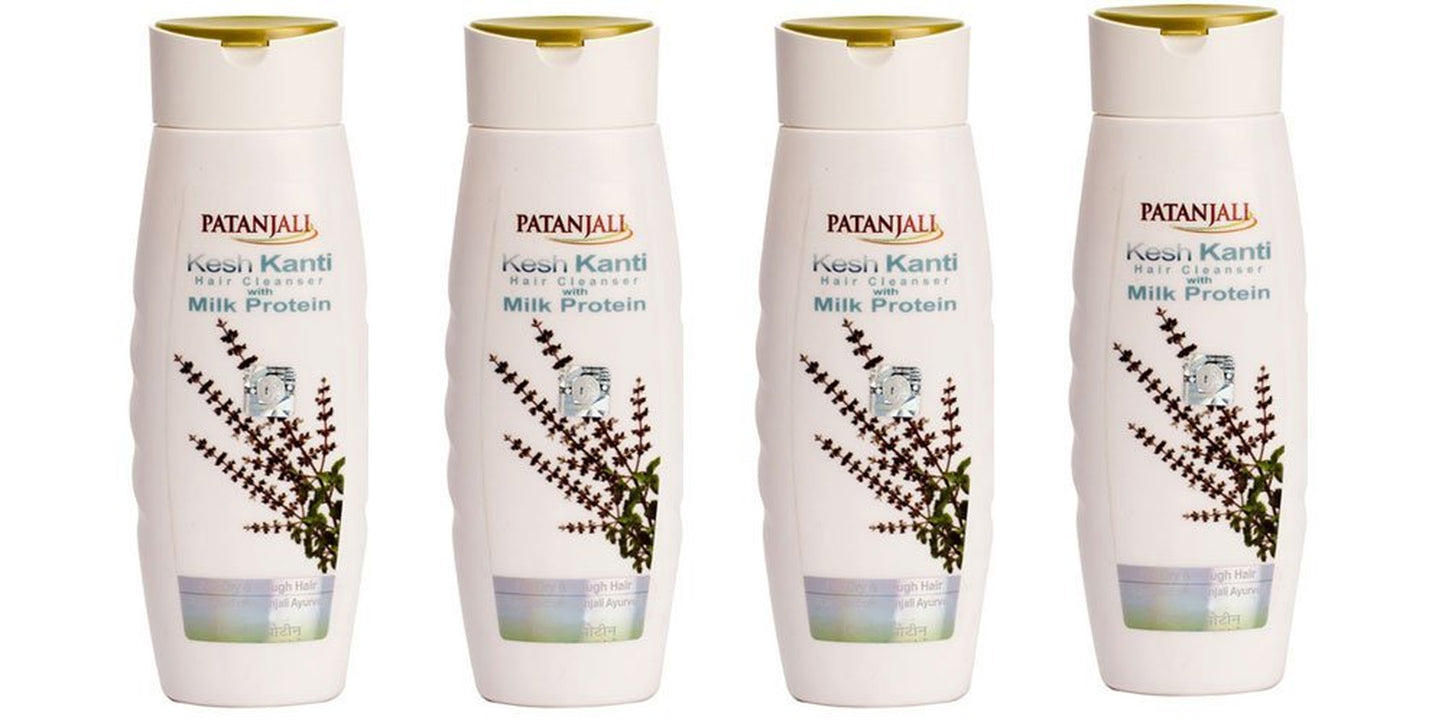 Kesh Kanti Hair Cleanser with Milk Protein 200Ml Pack of 4