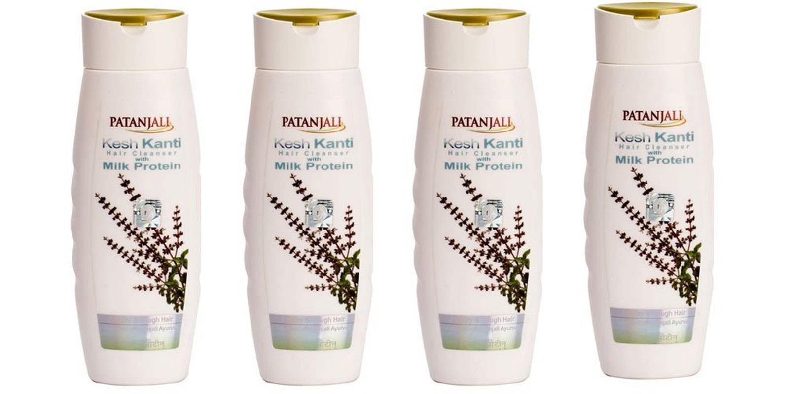 Kesh Kanti Hair Cleanser with Milk Protein 200Ml Pack of 4