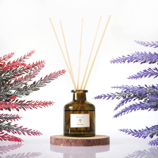Lavender Dream Reed Diffuser for Home | Fresh Lavender & Eucalyptus Room Fragrance Reed Diffusers, Oil & Room Diffusers with Reeds Stick Set | Home Fragrance Scent Diffuser for Relaxation