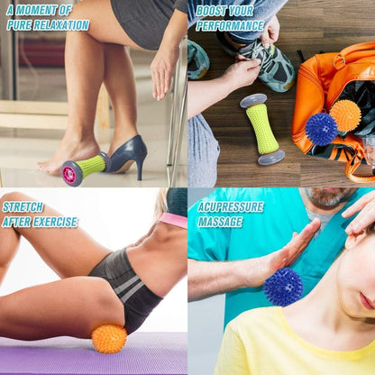 Foot Roller Massage Ball/Plantar Fasciitis Foot Recovery for Relief Plantar Fasciitis and Reflexology Massager